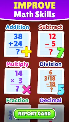 Math Games - Practice Quizzes screenshot 1