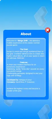 Merge 2048 screenshot 2