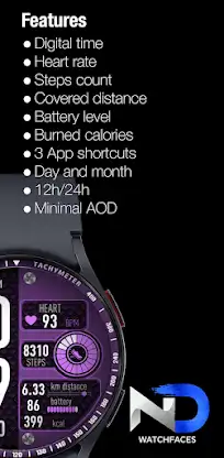 Cyber Watchface — NDW046 screenshot 5