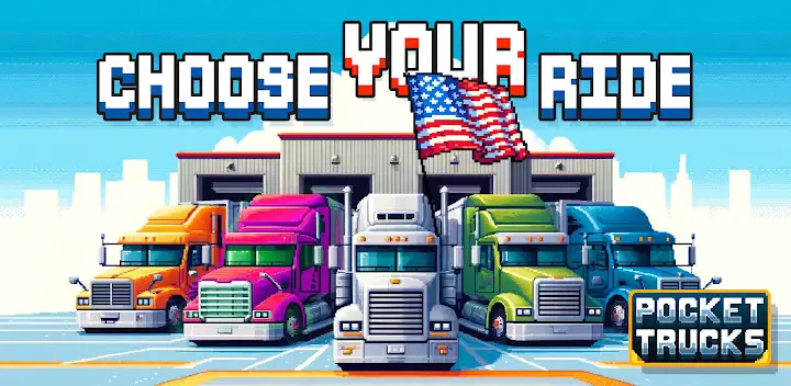 Pocket Trucks: Route Evolution — Android game banner