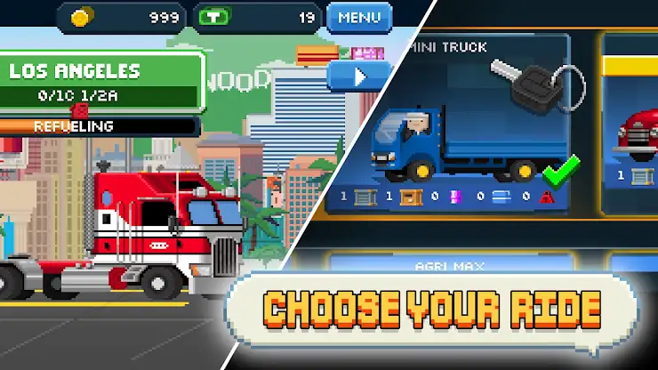 Pocket Trucks: Route Evolution screenshot 1