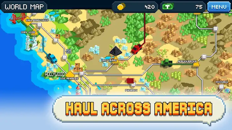 Pocket Trucks: Route Evolution screenshot 2