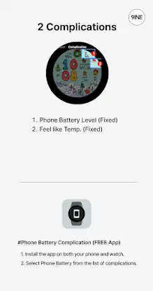 NW075_lite: Digital watch face screenshot 3