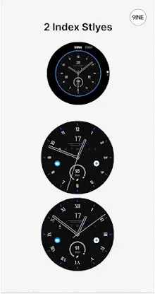 NW092 Darkness: Watch face screenshot 3