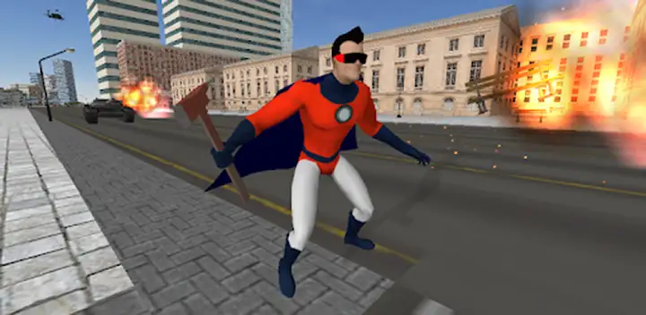 Superhero: Battle for Justice — Android game banner