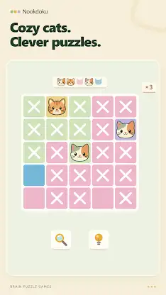 Nookdoku: Brain Puzzle Games screenshot 1