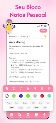 Bloco de notas: Caderno screenshot 4