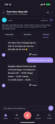 Note Voice AI screenshot 3