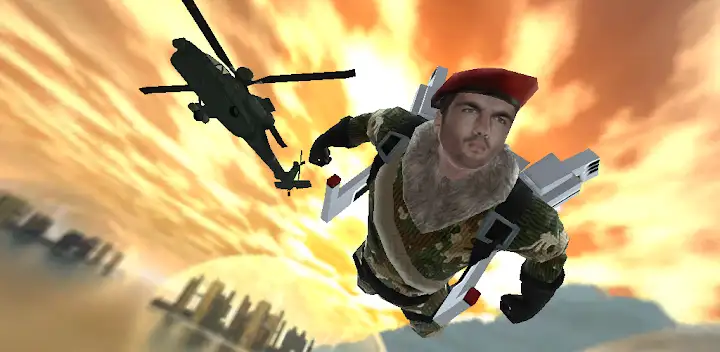 Jetpack Hero Miami Crime — Android game banner