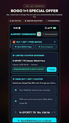 N-SPORT Companion Watch Face screenshot 7