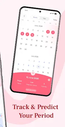 Flovia: Period & Cycle Tracker screenshot 2