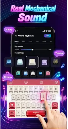 Mechanical RGB Keyboard Themes screenshot 3