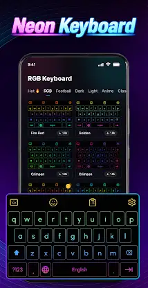 Mechanical RGB Keyboard Themes screenshot 2
