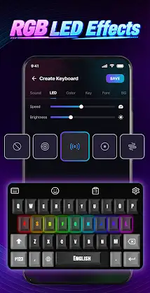 Mechanical RGB Keyboard Themes screenshot 4