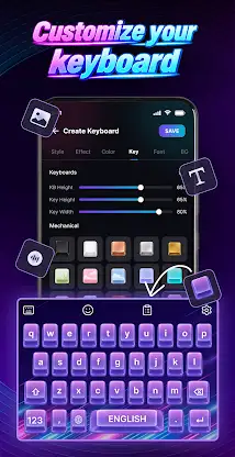 Mechanical RGB Keyboard Themes screenshot 5