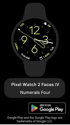 Pixel Watch 2 Face IV screenshot 1