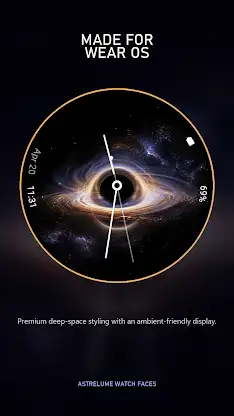 Black Hole Animated Watch Face screenshot 4