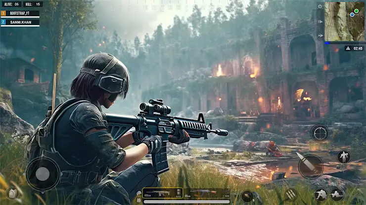 BattleStrike Commando Gun Game screenshot 1