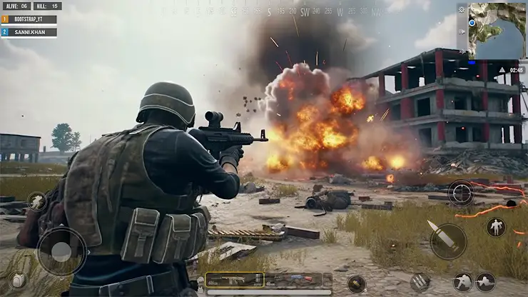 BattleStrike Commando Gun Game screenshot 2