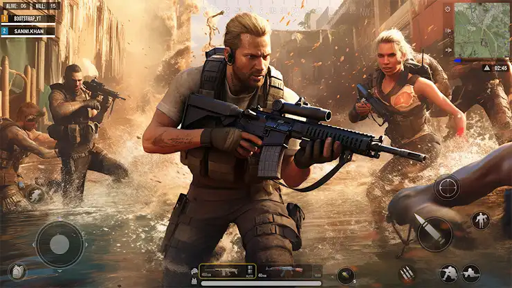 BattleStrike Commando Gun Game screenshot 4