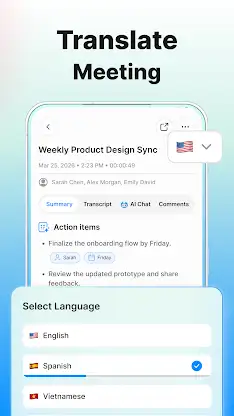 Meetix: Smart AI Meeting Notes screenshot 2