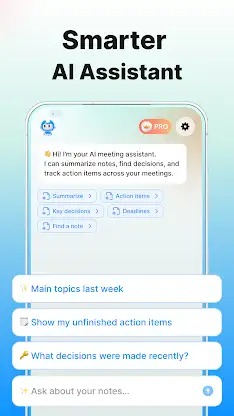 Meetix: Smart AI Meeting Notes screenshot 4