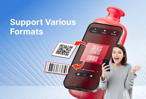 QR Code & Barcode Scanner screenshot 1