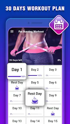 Fat Burning Workout for Women screenshot 1