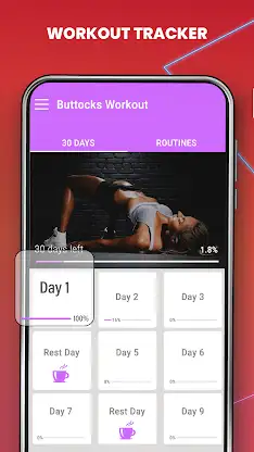 Buttocks Workout: Hips Workout screenshot 4
