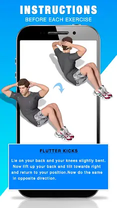 Abs Workout for Men - Six Pack screenshot 4