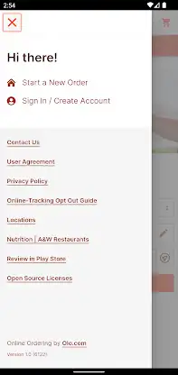 A&W Restaurants screenshot 2