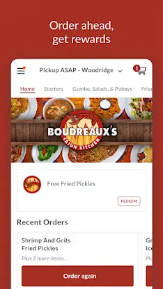 Boudreaux's Cajun Kitchen screenshot 1