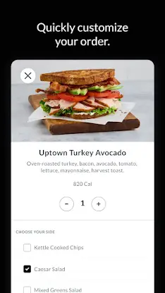 Corner Bakery Cafe screenshot 2