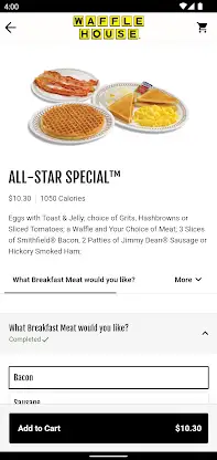 Waffle House Ordering screenshot 4
