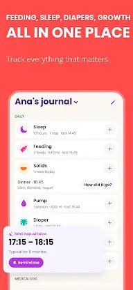 Baby Leap: Tracker, Activities screenshot 3