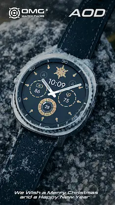 Christmas Snowflake Watch Face screenshot 5