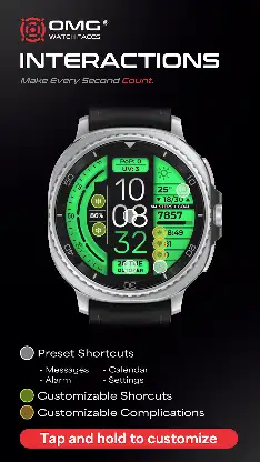 Digital Watch Face OMG 377 screenshot 3