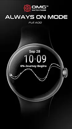 OMG 75 - Colorful Watch Face screenshot 6
