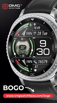 OMG 387 Weather Watch Face screenshot 4