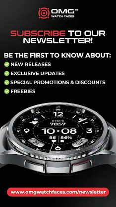 Minimal Watch Face OMG 381 screenshot 7