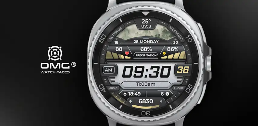 OMG 279 Weather Fitness Watch screenshot 1