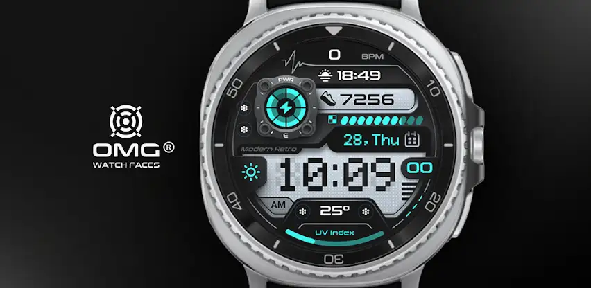 OMG 28 - Digital Retro Watch screenshot 1