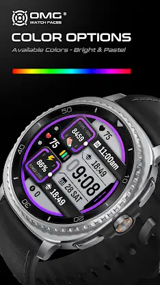 OMG 298 - Fitness Watch Face screenshot 7