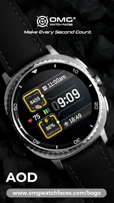 OMG 298 - Fitness Watch Face screenshot 6
