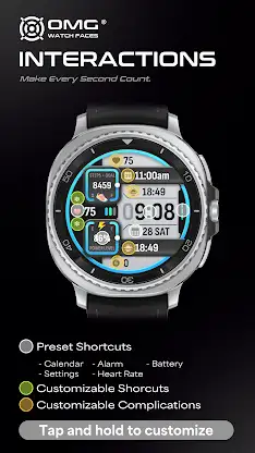 OMG 298 - Fitness Watch Face screenshot 3