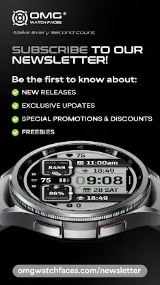 OMG 298 - Fitness Watch Face screenshot 8