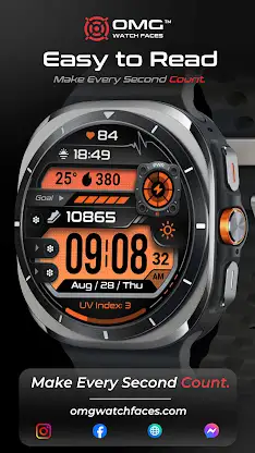 OMG 29 - Digital Retro Watch screenshot 3