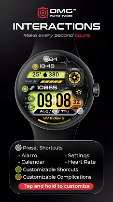 OMG 29 - Digital Retro Watch screenshot 2