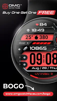 OMG 29 - Digital Retro Watch screenshot 7