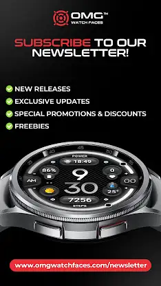 OMG 31 Digital Watch Face screenshot 8
